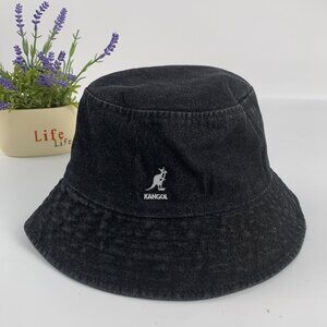KANGOL black bucket hat